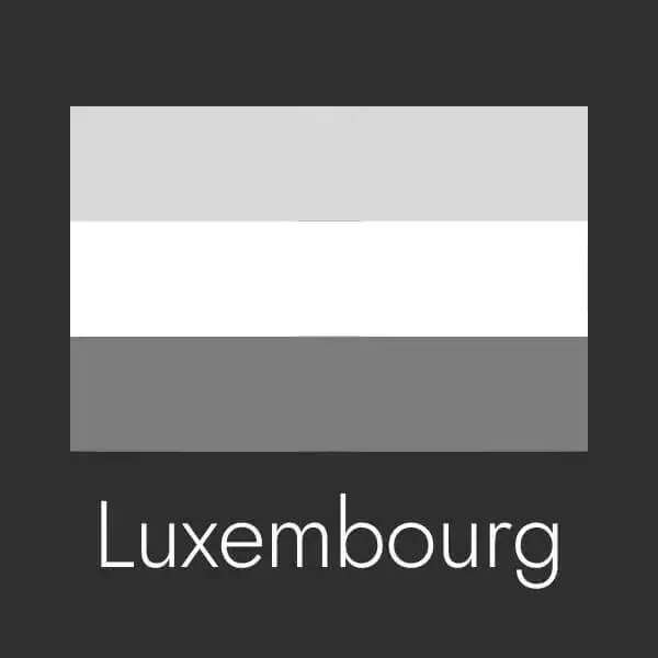 luxembourg flag logo